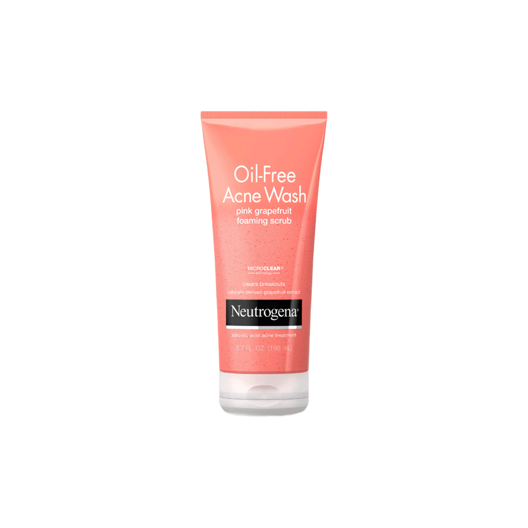 Neutrogena Oil-Free Acne Wash Pink Grapefruit Foaming Scrub 6.7oz