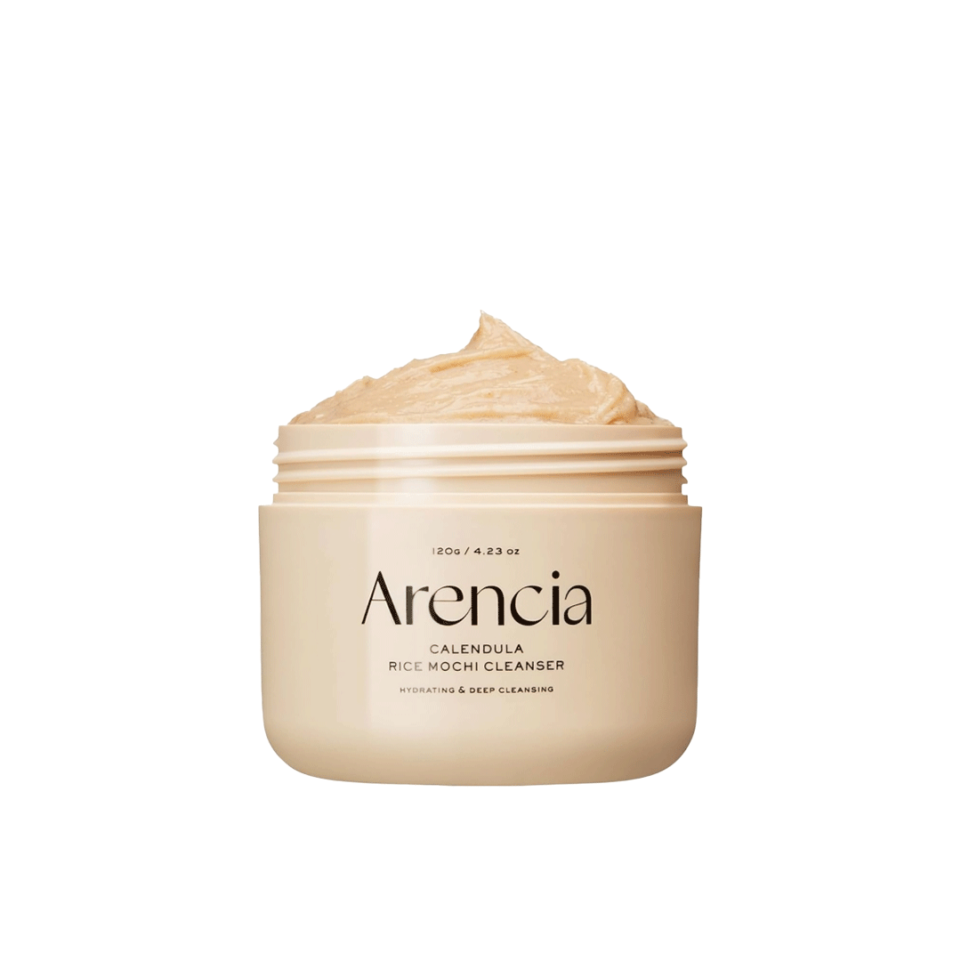 Arencia Calendula Rice Mochi Cleanser 120g – 3-in-1 Gentle Cleanser - 120 gm