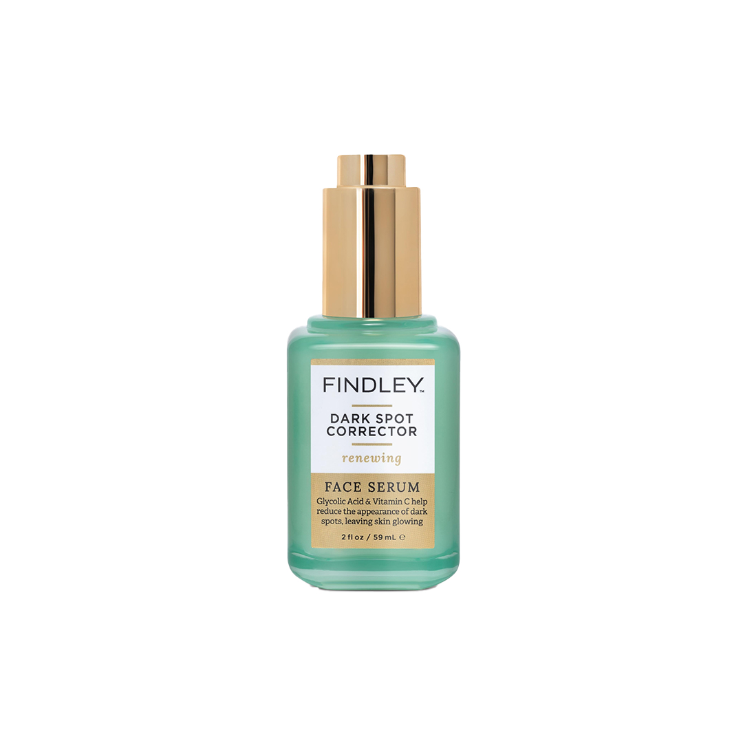 Findley Dark Spot Corrector Renewing Face Serum 2oz – Glycolic Acid & Vitamin C Glow Serum