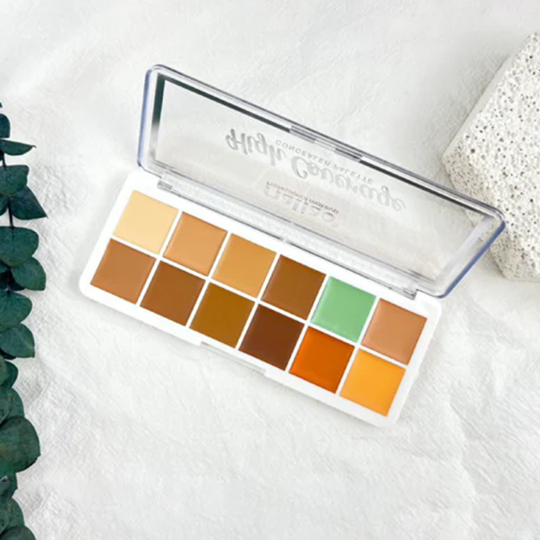 Maliao High Coverage Concealer Palette – Oil Control, Waterproof & Long Lasting
