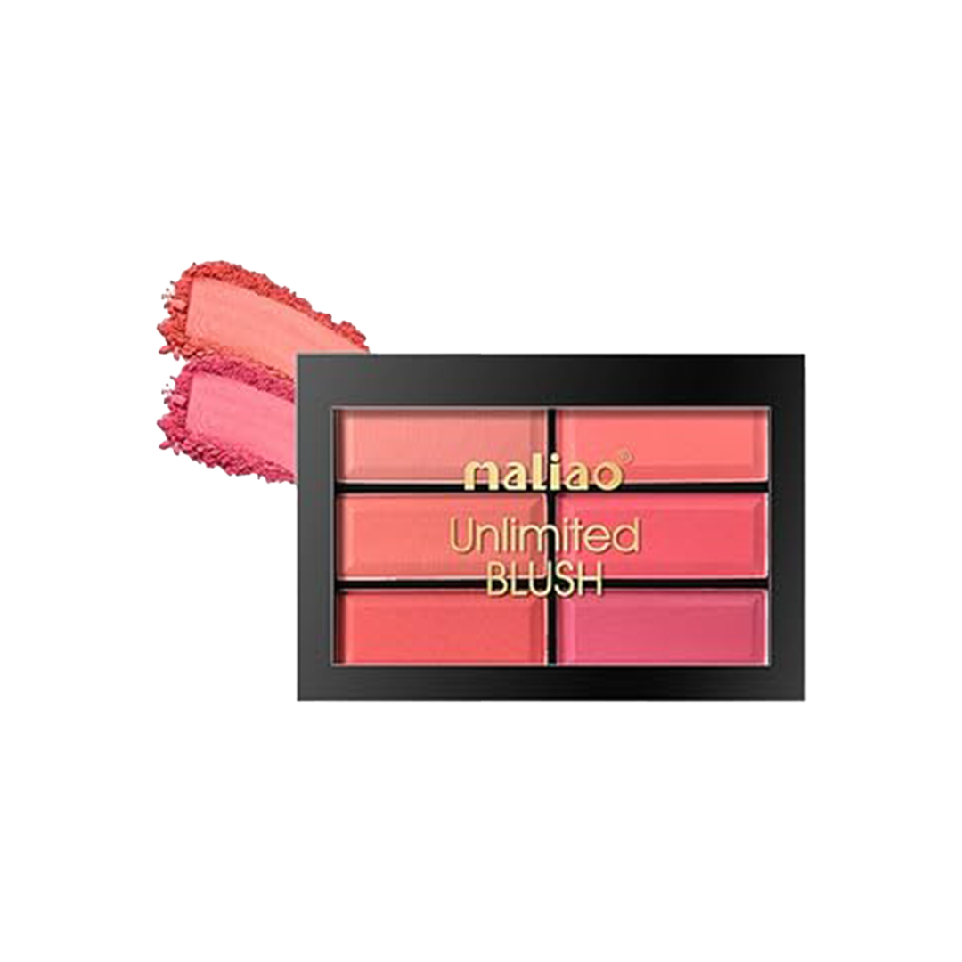 Maliao Unlimited Blush Palette (03) – Long Lasting Buildable Blush (18g)