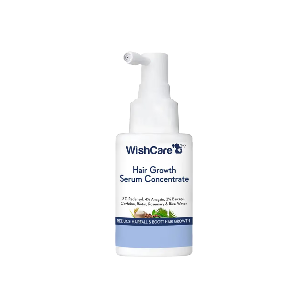 WishCare Hair Growth Serum Concentrate (30ml) – Redensyl, Anagain, Biotin & Caffeine